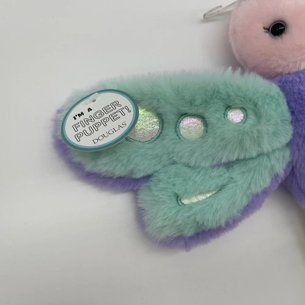 Douglas Dylan Dragonfly- Finger Puppet Plush Stuffed Animal, 11
